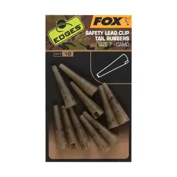 FOX Edges Camo Safety Lead Clip Tail Rubbers