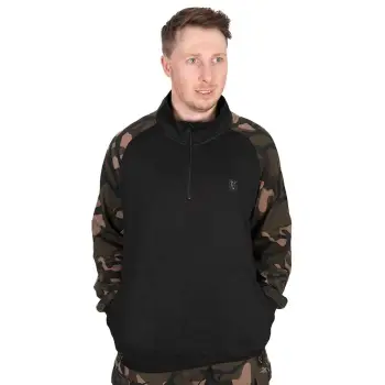 FOX LW Black Camo QTR Zip