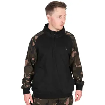 FOX LW Black Camo QTR Zip