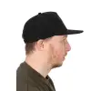 FOX Black with Camo Flat Peak Snapback Hat