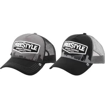 FREESTYLE Trucker Cap Black Front