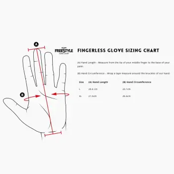 FREESTYLE Skinz Gloves Fingerless