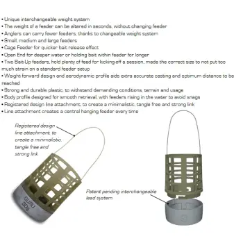 GURU Slimline X-Change Feeder Spare Weight