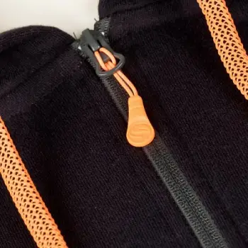 GURU Zip Up Black Hoodie