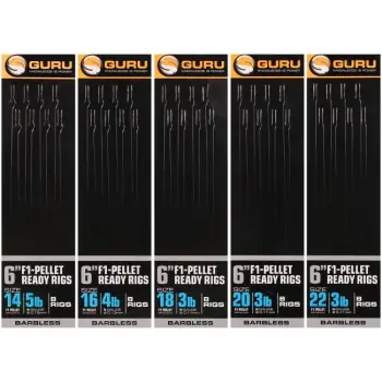 GURU F1 Pellet Pole Rigs 15 cm
