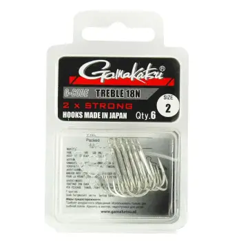 GAMAKATSU Treble 18 Tinned