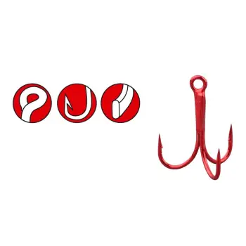 GAMAKATSU Micro Treble Red 