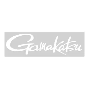 GAMAKATSU Boat Sticker White 14x46cm