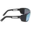 HOBIE El Matador Sunglasses Satin Black with Grey-Cobalt Mirror 