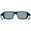 HOBIE Mojo Float Sunglasses Satin Black - Cobalt Mirror