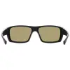 HOBIE Mojo Float Sunglasses Satin Black - Copper with Sea Green Mirror