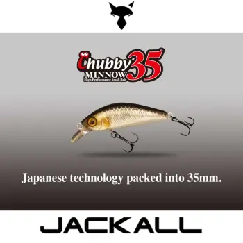 JACKALL Chubby Minnow 35SP 35mm 2.3g Suspending
