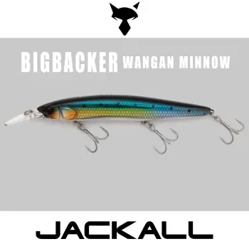 JACKALL Big Backer Wangan Minnow 128S-LB 128mm 27.2g Sinking