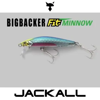 JACKALL Big Backer Fit Minnow 60mm 10.8g Sinking