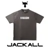 JACKALL SS Box Logo T-Shirt Charcoal