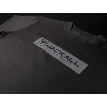 JACKALL SS Box Logo T-Shirt Charcoal