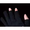 JACKALL Versatile Gloves Three Fingers - Black