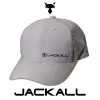 JACKALL Dot Hole Logo Cap - Light Gray