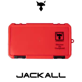 JACKALL Cushioned Tai Rubber Box - Red