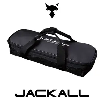 JACKALL Washable Mesh Jig Pouch L - Black