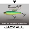 JACKALL Bonnie 107F 107mm 17.8g Silent - Floating