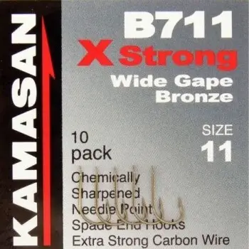 KAMASAN B711 X-Strong Wide Gape Bronze