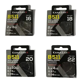 KAMASAN B511 Hooks to Nylon