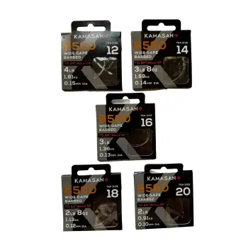 KAMASAN B560 Barbed Hooks to Nylon