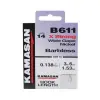 KAMASAN B611 Hooks To Nylon Barbless