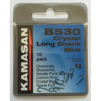 KAMASAN B530 Crystal Long Shank Blue