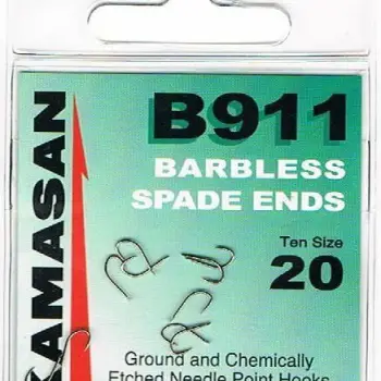 KAMASAN B911 Barbless Spade End