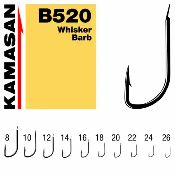 KAMASAN B520 Spade End Whisker Barb