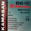 KAMASAN B610 X Strong Barbless Crystal