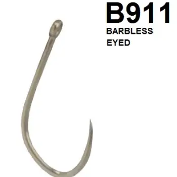 KAMASAN B911 Barbless Eyed