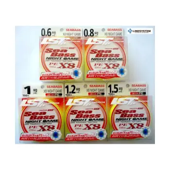 LINESYSTEM Sea Bass X8 Night Game 150m