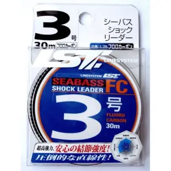 LINESYSTEM Sea Bass Shock Leader FC - 30m