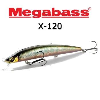 MEGABASS X-120 120mm 11.4g Slow Floating