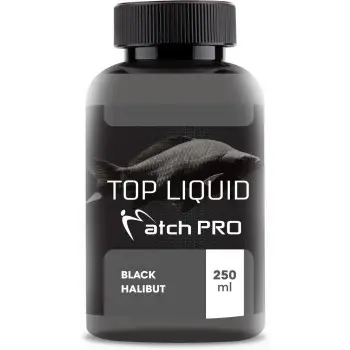 MatchPro Top Liquid Black Halibut 250ml