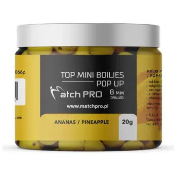 MatchPro Top Boilies Pop Up 8mm 20g Pineapple