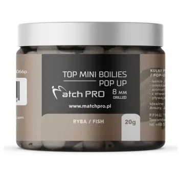MatchPro Top Boilies Pop Up 8mm 20g Fish
