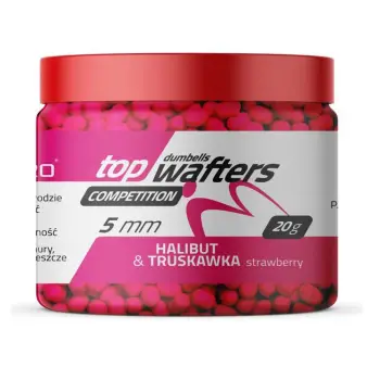 MatchPro Top Dumbells Wafters 5mm 20g Halibut and Strawberry