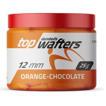 MatchPro Top Dumbells Wafters 12mm 25g Chocolate Orange