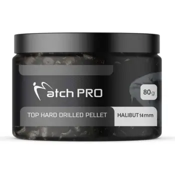 MatchPro Top Hard Drilled Pellets 14mm 80g Halibut