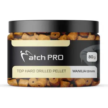 MatchPro Top Hard Drilled Pellets 12mm 80g Vanille