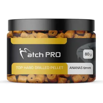 MatchPro Top Hard Drilled Pellets 12mm 80g Pineapple