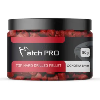 MatchPro Top Hard Drilled Pellets 8mm 80g Bloodworm