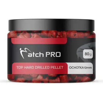 MatchPro Top Hard Drilled Pellets 12mm 80g Bloodworm