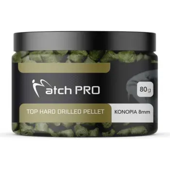 MatchPro Top Hard Drilled Pellets 8mm 80g Hemp