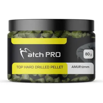 MatchPro Top Hard Drilled Pellets 12mm 80g Grasscarp