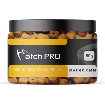 MatchPro Top Hard Drilled Pellets 12mm 80g Mango